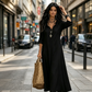 👗🌺 PROMO FLASH 50% ! Robe Maxi Bohème Col V Volanté – Fluide, Légère, 2 Couleurs, Tailles S-3XL, Idéale Été, Festival & Plage ✨