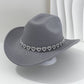 🤠💖 PROMO FLASH 50% ! Chapeau Cowboy Strass Cœur Femme – Fédora Jazz French Élégant, 22 Couleurs, Idéal Festival, Fête & Photo ✨