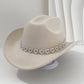 🤠💖 PROMO FLASH 50% ! Chapeau Cowboy Strass Cœur Femme – Fédora Jazz French Élégant, 22 Couleurs, Idéal Festival, Fête & Photo ✨