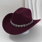 🤠💖 PROMO FLASH 50% ! Chapeau Cowboy Strass Cœur Femme – Fédora Jazz French Élégant, 22 Couleurs, Idéal Festival, Fête & Photo ✨