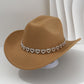 🤠💖 PROMO FLASH 50% ! Chapeau Cowboy Strass Cœur Femme – Fédora Jazz French Élégant, 22 Couleurs, Idéal Festival, Fête & Photo ✨