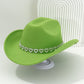 🤠💖 PROMO FLASH 50% ! Chapeau Cowboy Strass Cœur Femme – Fédora Jazz French Élégant, 22 Couleurs, Idéal Festival, Fête & Photo ✨