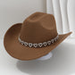 🤠💖 PROMO FLASH 50% ! Chapeau Cowboy Strass Cœur Femme – Fédora Jazz French Élégant, 22 Couleurs, Idéal Festival, Fête & Photo ✨