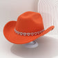 🤠💖 PROMO FLASH 50% ! Chapeau Cowboy Strass Cœur Femme – Fédora Jazz French Élégant, 22 Couleurs, Idéal Festival, Fête & Photo ✨