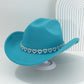 🤠💖 PROMO FLASH 50% ! Chapeau Cowboy Strass Cœur Femme – Fédora Jazz French Élégant, 22 Couleurs, Idéal Festival, Fête & Photo ✨