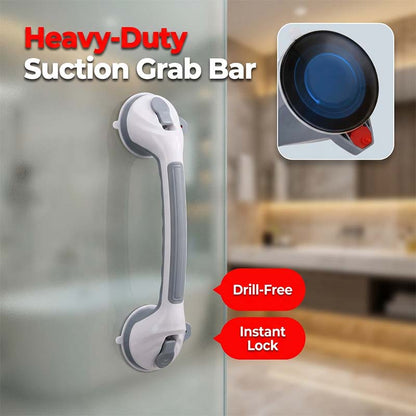 🚿 PROMO FLASH : 50% DE RÉDUCTION ! Barre d'Appui à Ventouses Sans Perçage – Fixation Instantanée Haute Résistance, Installation Sans Outil & Zéro Dégât au Mur for un Soutien Fiable et Sécurisé dans la Salle de Bains ✨🛁