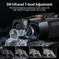 🔭 -50% ! 🌙 Jumelles de Vision Nocturne HD 800 m – 4K Ultra HD – Infrarouge 5W Réglable 7 Niveaux – Écran IPS 4″ – Mode Jour/Nuit – Observation Faune et Surveillance 🦉
