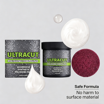 🛡️✨ PROMO FLASH 50% ! Produit de Polissage Multi-Surfaces – Restaure la Brillance, Couche Protectrice Anti-Eau & Poussière, 100g + Tampon Inclus, Idéal Métal & Pierre