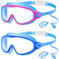 🏊👁️ PROMO FLASH 50% ! Lunettes Natation Anti-Buée Enfant – Avec Bouchons Oreilles & Pince-Nez Intégrés, Joint Silicone, Protection UV, 30+ Coloris 🌊