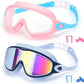 🏊👁️ PROMO FLASH 50% ! Lunettes Natation Anti-Buée Enfant – Avec Bouchons Oreilles & Pince-Nez Intégrés, Joint Silicone, Protection UV, 30+ Coloris 🌊