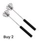 🥚 PROMO -50% ! Batteur à Œufs Manuel Semi-Automatique Inox – Pression Turbo Rotation Rapide Sans Électricité, Anti-Rouille, Poignée Ergonomique Anti-Dérapante · 2 Coloris · Achetez-en 1 = 1 Gratuit ✨