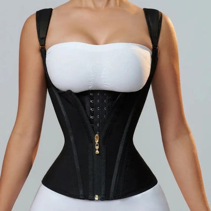 👙💥 PROMO FLASH 50% ! Top Shapeur Tailleur Femme – Contrôle Ventre Ferme, Effet Push-Up, Bretelles Réglables, 3 Couleurs, Tailles M-3XL, Idéal Post-Partum & Quotidien ✨