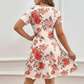 👗 PROMO LIMITÉE -50% ! 🌸 Robe Femme Imprimé Floral & Ourlet Volants – Polyester Respirant Premium, Taille Sculptée Flatteuse · S–2XL · Garden-Party, Plage & Quotidien ✨