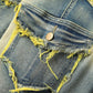 📢👖 PROMO FLASH 50% ! Jean Homme Déconstruit Ourlets Effilochés – Coupe Flare, Lavage Vintage, Patchwork, 2 Coloris, Tailles S-XL, Idéal Streetwear Avant-Gardiste 🔥