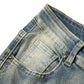 📢👖 PROMO FLASH 50% ! Jean Homme Déconstruit Ourlets Effilochés – Coupe Flare, Lavage Vintage, Patchwork, 2 Coloris, Tailles S-XL, Idéal Streetwear Avant-Gardiste 🔥