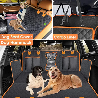 🐶🚗 PROMO FLASH : 50% DE RÉDUCTION ! Housse de Siège Arrière Imperméable pour Chien – Polyester Imperméable, Revêtement Antidérapant & Grandes Poches de Rangement for un Habitacle Protégé et Organisé pour Chaque Voyage ✨