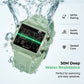⌚🔥 -50% ! Montre Digitale Transparente Étanche 50M – Boîtier Givré Vintage Rétro-Futuriste, Affichage Hybride Analogique+Digital, Rétroéclairage Nocturne, Chronomètre Sport · 9 Coloris ✨💎