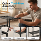 🏠 PROMO LIMITÉE -50% ! 👟 Étagère à Chaussures Multicouche – Montage Sans Outils, Structure Acier Robuste, Résistante à l'Eau · 45cm & 60cm · 2 à 7 Niveaux 💯