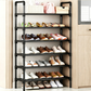 🏠 PROMO LIMITÉE -50% ! 👟 Étagère à Chaussures Multicouche – Montage Sans Outils, Structure Acier Robuste, Résistante à l'Eau · 45cm & 60cm · 2 à 7 Niveaux 💯