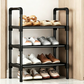 🏠 PROMO LIMITÉE -50% ! 👟 Étagère à Chaussures Multicouche – Montage Sans Outils, Structure Acier Robuste, Résistante à l'Eau · 45cm & 60cm · 2 à 7 Niveaux 💯