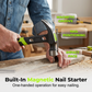 🔨 PROMO LIMITÉE -50% ! ✨ Marteau Griffe Multifonctionnel Industriel – Acier Forgé Haute Carbone, Guide-Clou Magnétique, Manche Ergonomique Anti-Vibration · Angle Réglable 💪