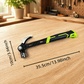 🔨 PROMO LIMITÉE -50% ! ✨ Marteau Griffe Multifonctionnel Industriel – Acier Forgé Haute Carbone, Guide-Clou Magnétique, Manche Ergonomique Anti-Vibration · Angle Réglable 💪