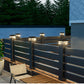 ☀️ NOUVEAUTÉ ! 💡 Lampe Solaire LED Poteau Clôture – Détecteur Crépuscule/Aube Auto, Résistante Intempéries, 8 LED Lumière Chaude · 5 Tailles · Installation Sans Câblage 🌿