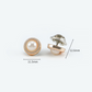 💎👗 PROMO -50% ! Broches Anti-Exposition Femme Sans Couture – Fixation Instantanée, Fermoir Papillon Réutilisable, PC+Métal Durable, Fleur Perle Trèfle · 10 Pièces · Long & Court ✨