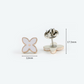 💎👗 PROMO -50% ! Broches Anti-Exposition Femme Sans Couture – Fixation Instantanée, Fermoir Papillon Réutilisable, PC+Métal Durable, Fleur Perle Trèfle · 10 Pièces · Long & Court ✨