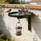🐦🛁 PROMO -50% ! Bain d'Oiseau Mural Métal Fer Robuste – Double Fonction Bassin + Crochet Polyvalent, Anti-Rouille, Fixation Murale Gain de Place · Achetez-en 3 = Livraison Gratuite ✨