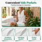 👗 PROMO -50% ! ⏰ Robe Slim Fit Col Bénitier Élégante – Sans Manches, Poches Latérales Cachées, Fibre Triacétate · 11 Coloris · S–2XL UK 2-16 · Jour & Soirée ✨