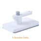 🧽 PROMO LIMITÉE -50% ! ⏰ Mini Balai Serpillière Sans Contact – Pince 1 Pression, Hygiénique Jetable, Sec & Humide, Multi-Surfaces · Blanc & Vert 🫧 🎁 2 Achetés = 1 Offert