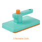 🧽 PROMO LIMITÉE -50% ! ⏰ Mini Balai Serpillière Sans Contact – Pince 1 Pression, Hygiénique Jetable, Sec & Humide, Multi-Surfaces · Blanc & Vert 🫧 🎁 2 Achetés = 1 Offert