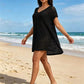 🏖️ PROMO -50% ! 💥 Cache-Maillot Femme Crochet Ajouré – Respirabilité Exceptionnelle, Protection UV Légère, Polyester Antifroissable Séchage Rapide · 4 Coloris · Taille Unique ✨