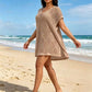 🏖️ PROMO -50% ! 💥 Cache-Maillot Femme Crochet Ajouré – Respirabilité Exceptionnelle, Protection UV Légère, Polyester Antifroissable Séchage Rapide · 4 Coloris · Taille Unique ✨
