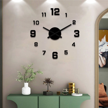 ⏰🔥 -50% ! Horloge Murale 3D Acrylique DIY – Miroirs Acrylique Effet Profondeur Artistique Moderne, Mouvement Balayage Ultra-Silencieux Sans Tic-Tac, Fixation Sans Perçage Taille Ajustable · 5 Coloris · 40-90cm ✨