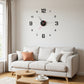 ⏰🔥 -50% ! Horloge Murale 3D Acrylique DIY – Miroirs Acrylique Effet Profondeur Artistique Moderne, Mouvement Balayage Ultra-Silencieux Sans Tic-Tac, Fixation Sans Perçage Taille Ajustable · 5 Coloris · 40-90cm ✨