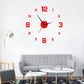⏰🔥 -50% ! Horloge Murale 3D Acrylique DIY – Miroirs Acrylique Effet Profondeur Artistique Moderne, Mouvement Balayage Ultra-Silencieux Sans Tic-Tac, Fixation Sans Perçage Taille Ajustable · 5 Coloris · 40-90cm ✨