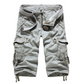 🩳 PROMO LIMITÉE -50% ! ⏰ Short Cargo Multi-Poches Homme – Coupe Ample Sous le Genou, Coton Respirant, 8 Coloris, Tailles 29-42 🎒