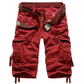 🩳 PROMO LIMITÉE -50% ! ⏰ Short Cargo Multi-Poches Homme – Coupe Ample Sous le Genou, Coton Respirant, 8 Coloris, Tailles 29-42 🎒