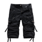 🩳 PROMO LIMITÉE -50% ! ⏰ Short Cargo Multi-Poches Homme – Coupe Ample Sous le Genou, Coton Respirant, 8 Coloris, Tailles 29-42 🎒