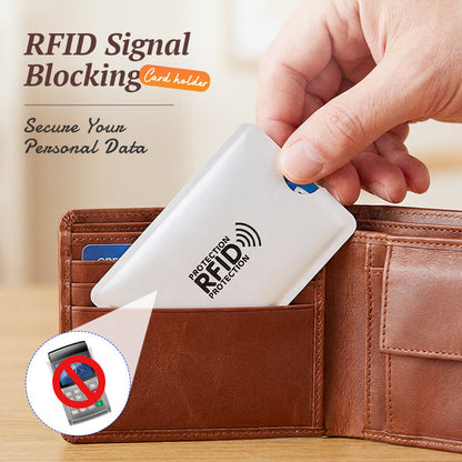 🔒🥳 OFFRE 2026 ! +50 000 Vendus ! Étui Carte Bancaire Anti-RFID/NFC – Aluminium Épais Indéchirable, Anti-Démagnétisation, Ultra-Fin Discret · Achetez-en 2 = 1 Gratuit ✨