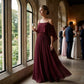 👗✨ PROMO -50% ! Robe Maxi Fluide Élégante Épaules Dénudées – Bretelles Spaghetti, Taille Cintrée, Longueur Maxi Dramatique, Mariages Soirées · 5 Coloris · S à 2XL · -15% dès 3 pièces 🌹