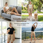 🩳🔥 PROMO -50% ! Short Cargo Femme Taille Haute Élastique – Tissu Respirant Premium Anti-Transpiration, Poches Cargo Profondes Fonctionnelles, Coupe Ergonomique Sport · Noir & Kaki · S à 3XL ✨