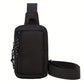 🎒🔥 PROMO -50% LIMITÉE ! Sac Bandoulière Homme Urban Commuter – Tissu Polyester Résistant Eau, Compartiments Organisés Passeport Téléphone Clés, Sangle Réglable 3 Ports · Ultraléger · Noir ✨