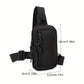 🎒🔥 PROMO -50% LIMITÉE ! Sac Bandoulière Homme Urban Commuter – Tissu Polyester Résistant Eau, Compartiments Organisés Passeport Téléphone Clés, Sangle Réglable 3 Ports · Ultraléger · Noir ✨