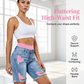 🔥 -50% ! Ensemble Short Jean Déchiré Legging Coloré Femme – Superposition Innovante Contraste Saisissant Mode Unique, Taille Haute Élastique Flatteuse Silhouette, Tissu Extensible Premium Festivals Plage · 3 Coloris · S-2XL ✨