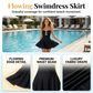 🌊✨ Robe de Bain Femme Découpes Étoile de Mer Dorée – Tissu Extensible Séchage Rapide Confort Soleil, Jupe Fluide Silhouette Flatteuse Confiance, Découpe Avant Courbes Sublimées · Noir Rouge Bleu · S-XL 💫