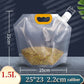 🌾 50% DE RÉDUCTION ! 🔥 Sac de Stockage Céréales Grande Capacité – Matériau Alimentaire FDA – 1,5 L & Étanche & Anti-Humidité for Cuisine