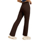 🧘 50% DE RÉDUCTION ! 💪 Pantalon de Yoga à Coupe Droite – Tissu Ultra-Doux Respirant, Ceinture Haute & Poche Arrière – Silhouette Élégante – Parfait pour le Yoga, le Sport et le Quotidien ✨🌸